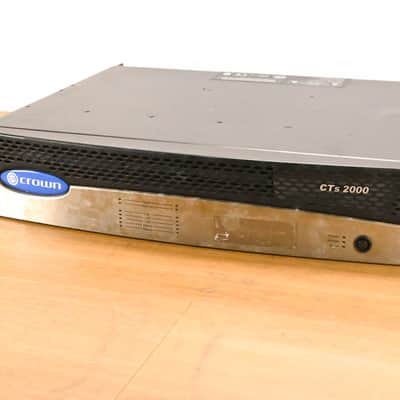 Crown CTs 2000 2-Channel 1000W Power Amplifier CG01X62 image 1