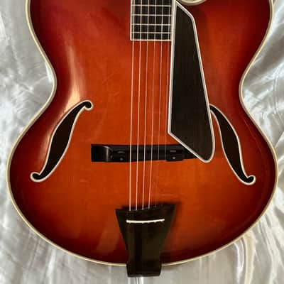 1975 D'Aquisto New Yorker MINT Sunburst Hollowbody Guitar With Original Hard Shell Case image 9