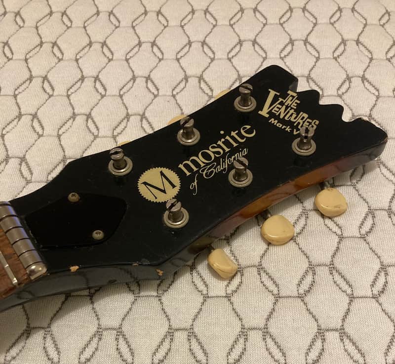 Mosrite  Ventures Model Mark V Neck 1967 - 1968 - Original Sunburst image 1