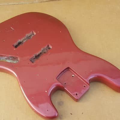 1964 FENDER JAZZ BASS BODY made in USA image 9