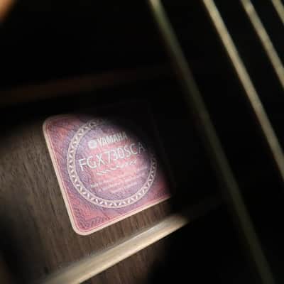 Yamaha FGX730 SCA Acoustic-Electric Guitar *Repaired* image 19
