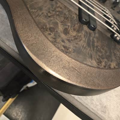 Ibanez BTB805MS-TGF Bass Workshop 2022 - Present - Transparent Gray Flat image 2