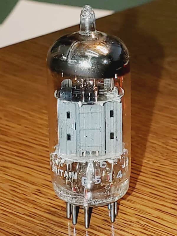 12AX7/ECC83 Mullard Copper Post MaxiPreamp2/TV-7 Tested (1) tube lot image 1