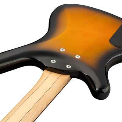 Warwick RockBass Corvette Classic, 4-String - Almond Sunburst Transparent High Polish image 3