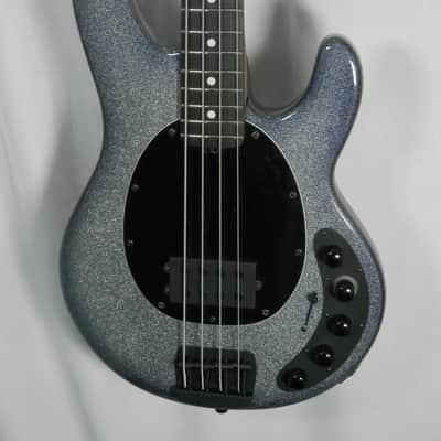 Ernie Ball Music Man Starry Night Dark Ray 4-string electric bass with case *Demo* image 3