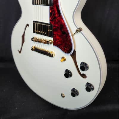 Mint Epiphone Inspired by Gibson Custom 1959 ES-355, Classic White, W/HSC 2025 image 6