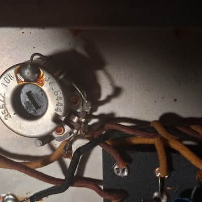 1965 Fender Bassman Rare  AA165  Circuit  - Black image 15