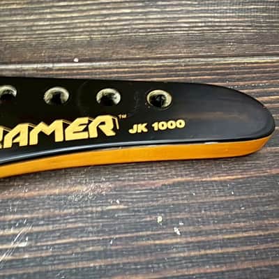 80s KRAMER JK1000 Banana Head Neck Black Head Made in Japan as is image 3