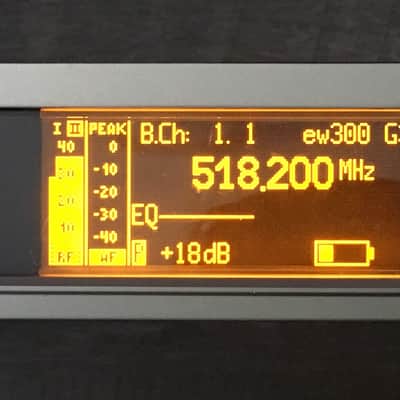 Sennheiser EM300 G3 EW300 Wireless Receiver A Band: 516-558 MHz (EM100/EW100) image 2
