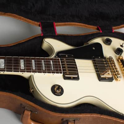 Gibson Les Paul Classic Custom Lite Solid Body Electric Guitar (2014), ser. #140104391, brown tolex hard shell case. image 14