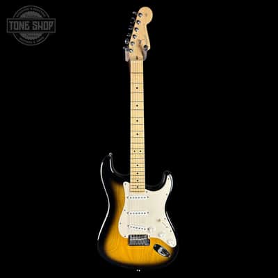 Used 2005 Fender 50th Anniversary Stratocaster 2-Tone Sunburst w/case TSU25274 image 2