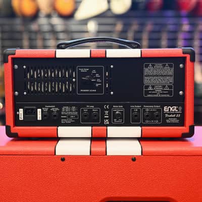 Engl E633 EE212VB Pro-40th Fireball 25 40th Anniversary 2-Channel 25-Watt Guitar Amp Head + Cabinet from 2024 in racing Red Bild 7