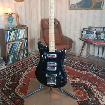 Krunk USSR Jazz Vintage Electric Guitar Soviet Jazzmaster image 2