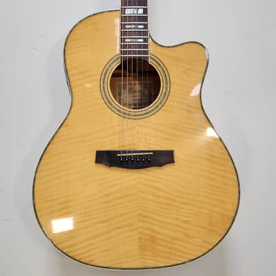 Mid 1990s Ibanez N800NT Slope-Shoulder Cutaway - Potential Prototype Unit w/ Hard Shell Case image 5