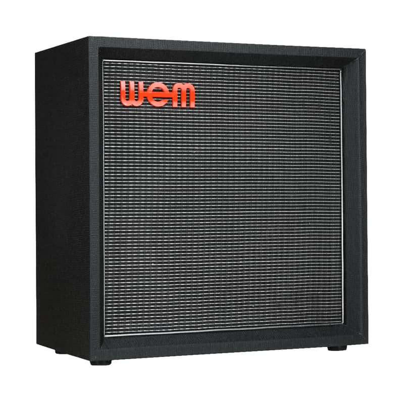 Hiwatt WEM Silver Starfinder 112 150-Watt 1x12 Guitar Speaker Cabinet - Black image 1
