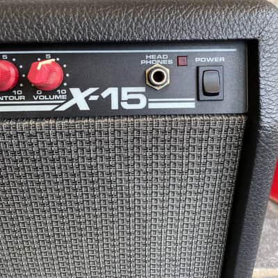 Fender X-15 "Red Knob" 15-Watt Guitar Practice Amp - Made in USA image 3