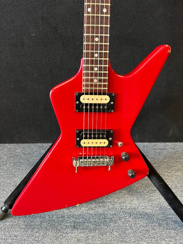 Dean  Baby Z 1982  USA made Electric Guitar Candy Apple Red  w/OHSC image 1