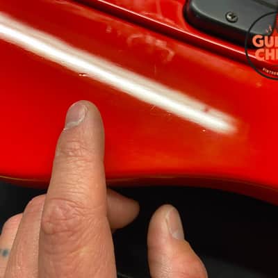 2018 Gibson Thunderbird Bright Cherry – Rare Finish, Factory Babicz Bridge | OHSC image 13