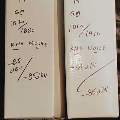 GE 6SN7GT Side Getter Matched Pair MaxiMatcher2/tested (2) tube lot image 2