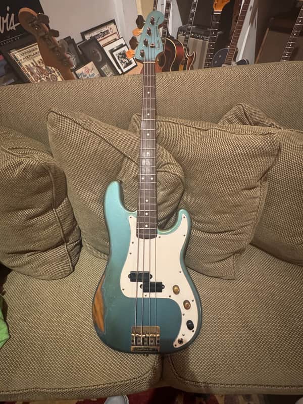 Fender Precision Special Bass with Rosewood Fretboard 1980 - 1983 - Sapphire Blue image 1