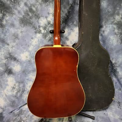 Video Demo Vintage RARE 1967 Guild D-44 NT Spruce Pearwood Dreadnought Acoustic Guitar Pro Setup New String Original Hard Shell Case image 15