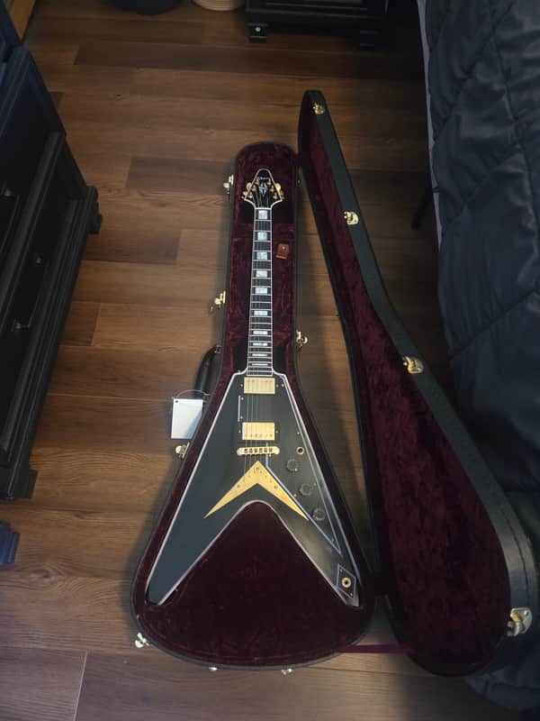 Gibson Custom Shop Flying V 2025 Ebony