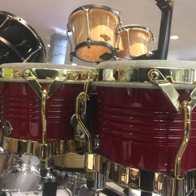 Latin Percussion M201-RW Matador Series Wood Bongos
