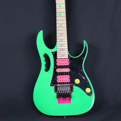 Ibanez JEM 777 30th Anniversary Steve Vai Signature Model 2017 Loch Ness Green image 1