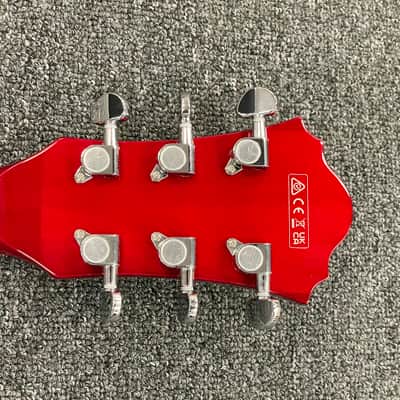 Ibanez AS73-TCD Artcore Semi Hollow Electric Guitar Transparent Cherry Red image 8
