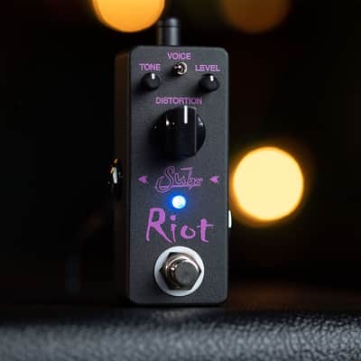 Suhr Riot Mini Distortion Pedal, Black Edition image 4
