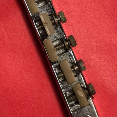 1963 Gibson Dove/J200 Tune-O-Matic Guitar Bridge ABR-1 Wire Dove 1963 - Chrome image 4