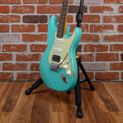 Fender Custom Shop W25 Custom Deluxe Relic HB S1 Stratocaster Aged Surf Green 2025 w/OHSC image 5