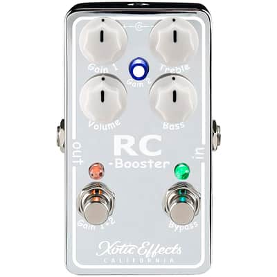 Mint Xotic RC Booster V2 Version 2 Guitar Effect Stompbox Pedal True Bypass Switching image 4
