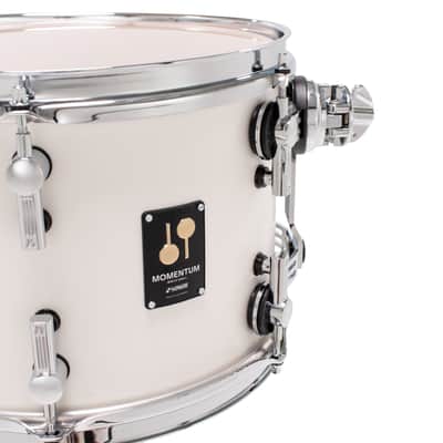 SONOR Momentum Birch Series 12x8.5" Satin Pure White Matte Lacquer Rack Tom Drum | Worldwide Ship | NEW | Authorized Dealer image 2