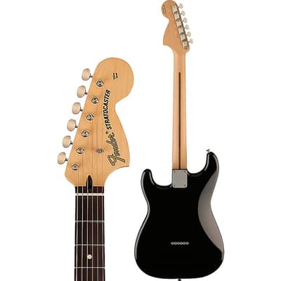 Fender Tom DeLonge Stratocaster Electric Guitar With Invader SH8 Pickup Regular Black image 4