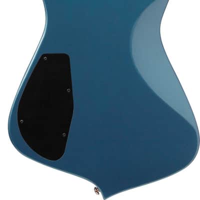 Ibanez Iceman 6 String Electric Guitar w/Bag - Antique Blue Metallic (IC420ABM) image 8
