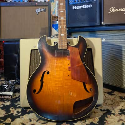 Guyatone Musician G and G SG-M03 PROJECT 1960s - Sunburst image 3