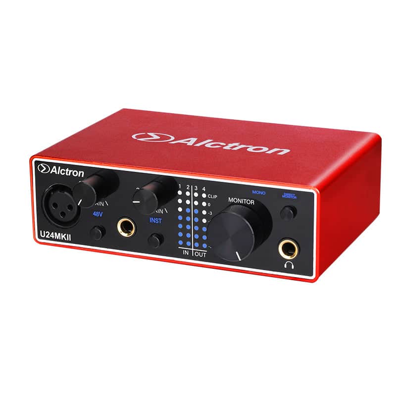 Alctron U24 MKII 2-Channel Audio Interface image 1