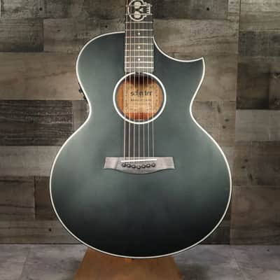 Schecter Regulo Caro-7 Acoustic Satin Black Acoustic-Electric Guitar - Open Box (3719) image 3