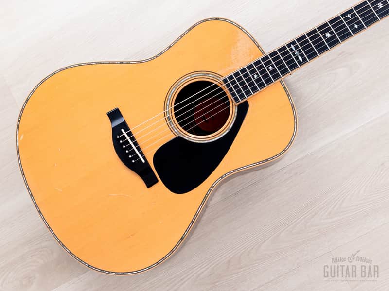 2008 Yamaha LL36 ARE Original Jumbo Acoustic Guitar Nitro Lacquer w/ Case image 1