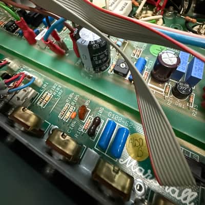 Marshall 6100 30th Anniversary Series 3-Channel 100-Watt Guitar Amp Head 1992 - 1997 - Blue image 19