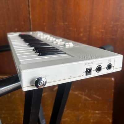 Yamaha CS01 rare white color vintage analog monophonic synthesizer image 6
