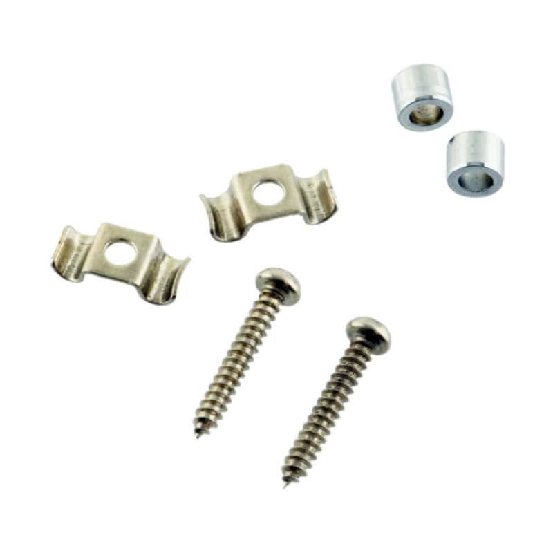 Fender Vintage-Style Stratocaster Chrome String Guides Trees 0994910000 imagen 1