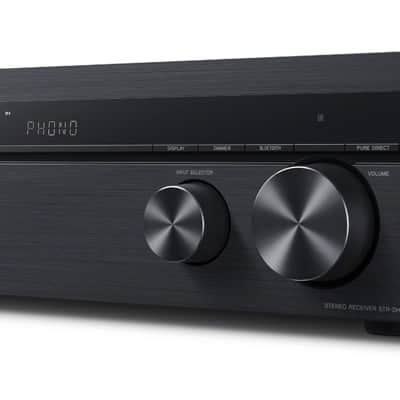 Sony STRDH190 2-ch Stereo Receiver with Phono Inputs & Bluetooth SSCS5 3-Way 3-Driver Bookshelf Speaker System (Black) image 3