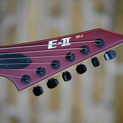 ESP E-II M-I Thru NT - Deep Candy Apple Red(2) image 2