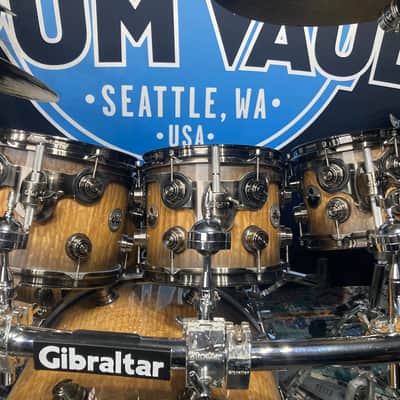 Tris Imboden's, Chicago, DW / Paiste / Gibraltar -Exotic Series – 40th Anniversary Special Edition Complete Drum Set 2012 -Tamo Ash image 12