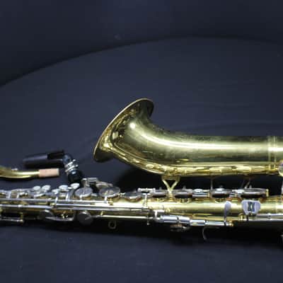 King Model 615 Tenor Saxophone in it's Original Case with Extras Complete & Nice 7 S image 2