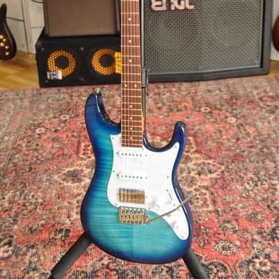 IBANEZ AZ22S1F TXB Transparent Turquoise Burst / AZ Standard Series / AZ22S1F-TXB / 5N250700427 image 2