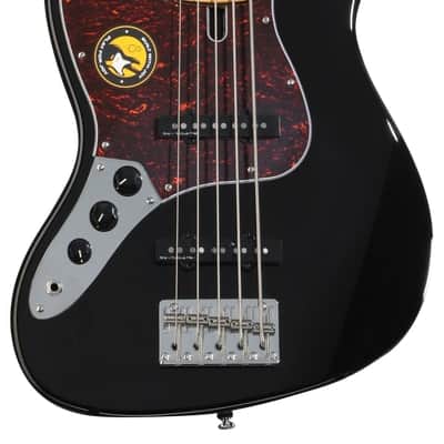 Sire Marcus Miller V5 5-string Left-handed Electric Bass Guitar - Black Bild 2
