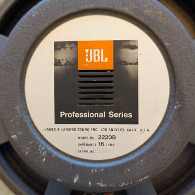 JBL 2220B 16 ohm, 15 Inch Speaker, Single image 7